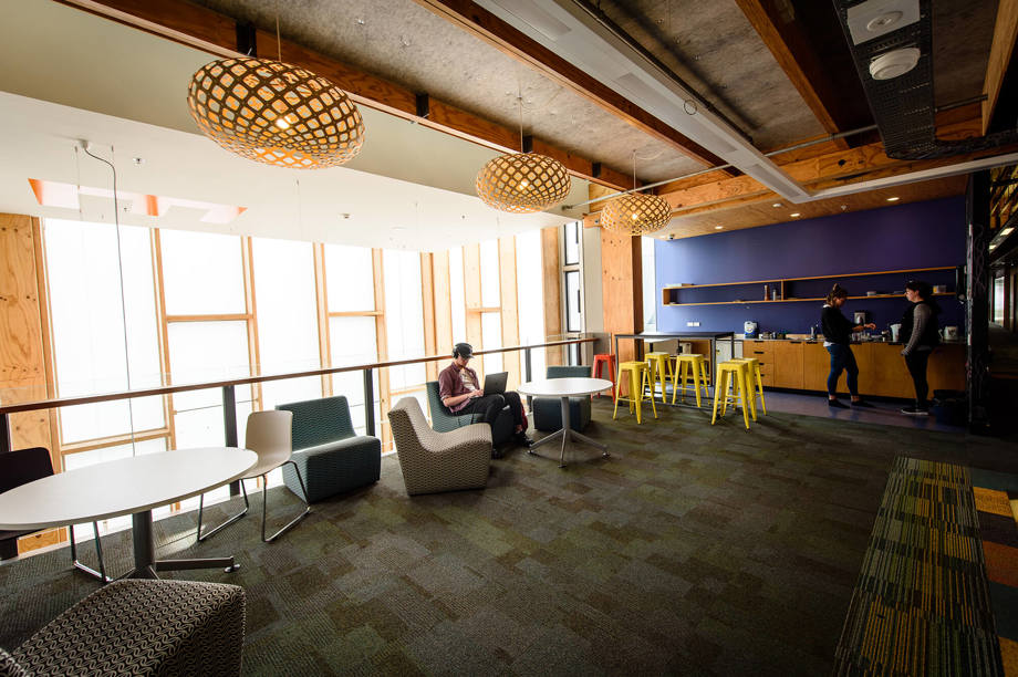 Design shared space Lounge room for students in Te Ara Hihiko